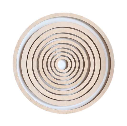 Round Frames - Natural