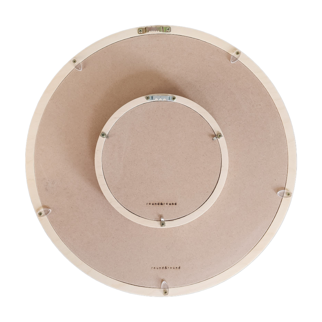 Round Frames - Natural