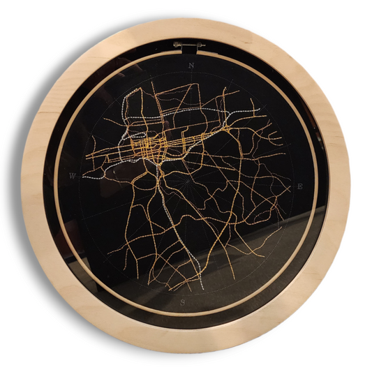 Mapping Pretoria (black)