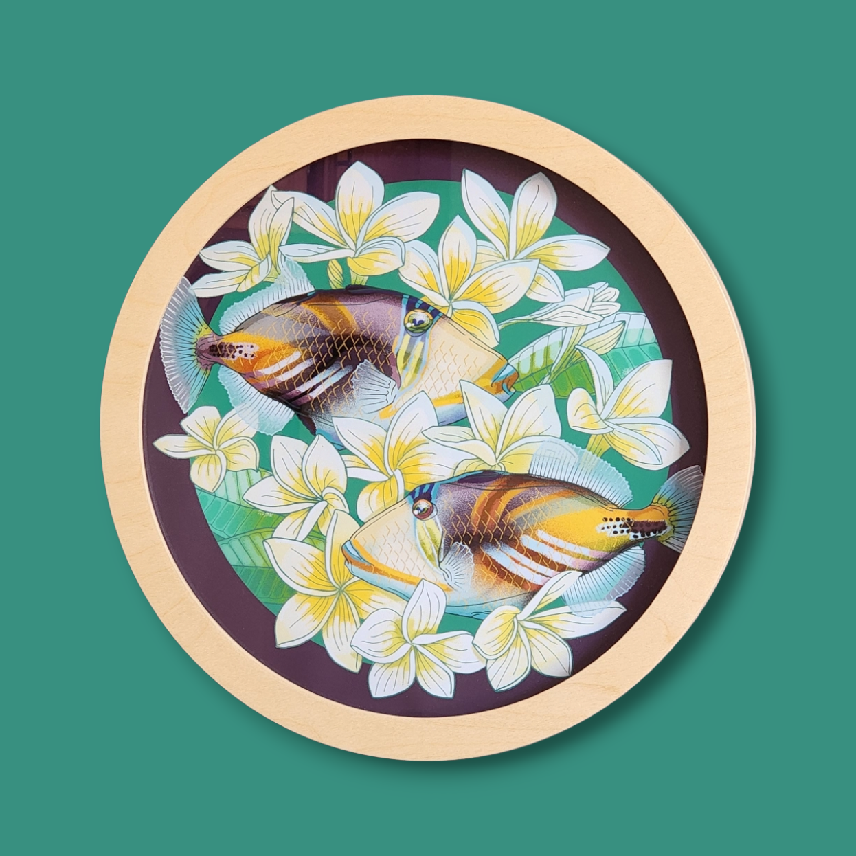 Triggerfish & Frangipani