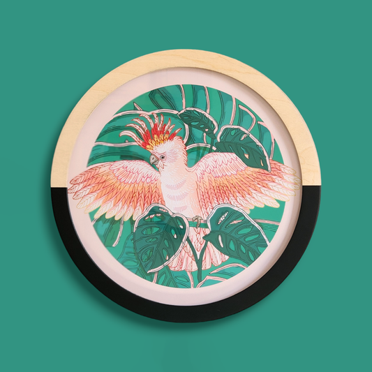 Cockatoo & Monstera